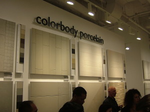 Architects and designers especially appreciated full size samples of available products.