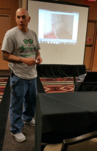 NTCA NM State Director Karl Parker organized this second NM Continuing Education Program on the topic of waterproofing. Eleven manufacturers participated in the program, with presentations and live demos of waterproofing products and systems.