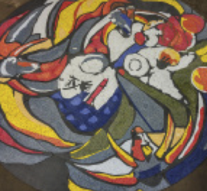 Intricate designs can be created without metallic joints using the NOFORMZ technique in Creative Edge Master Shop’s TERRAZZO TEK series of terrazzo techniques.
